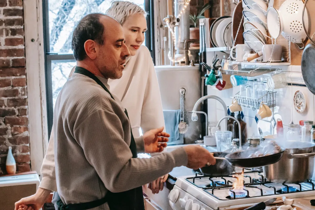  الطهي مع زوجك