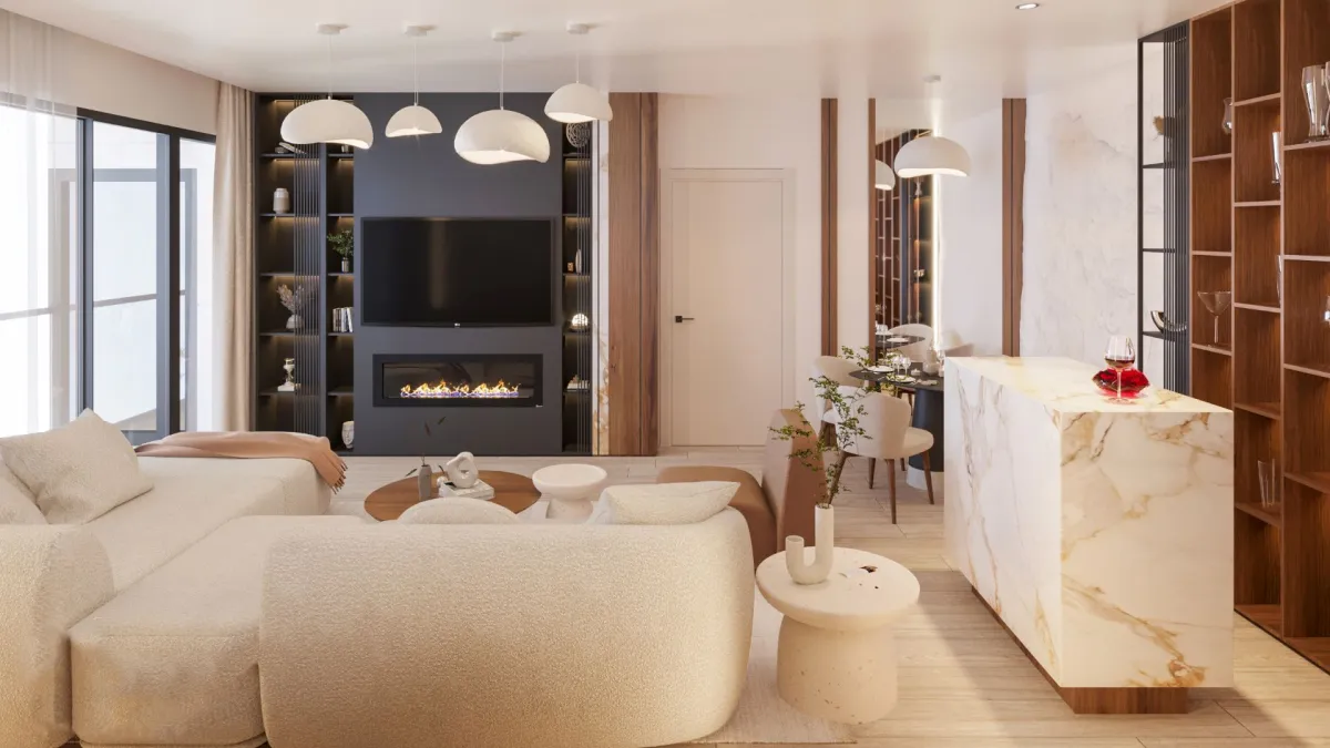 تصميم غرفة الجلوس