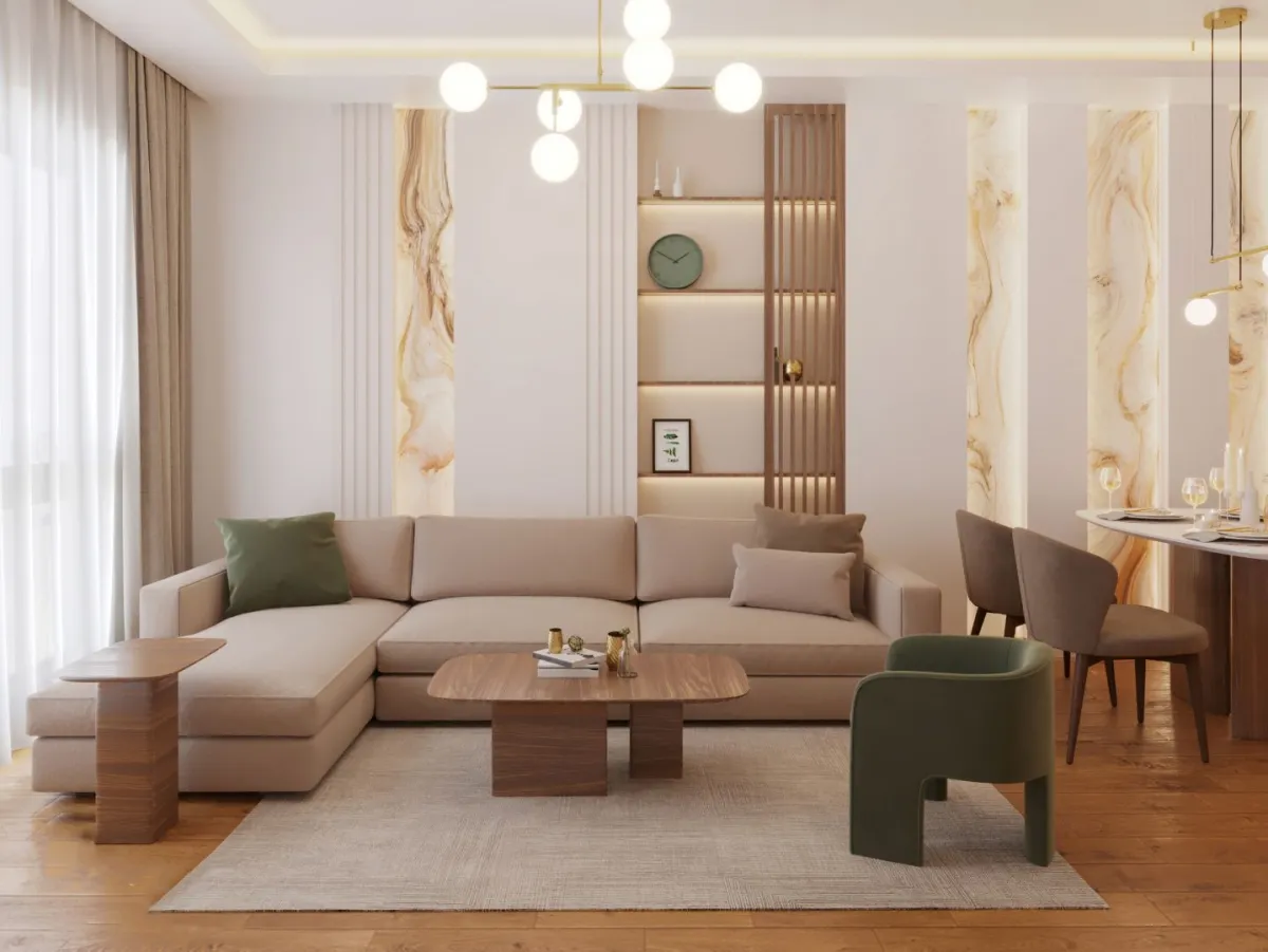 ألوان الديكور الفاتحة مُفضلة