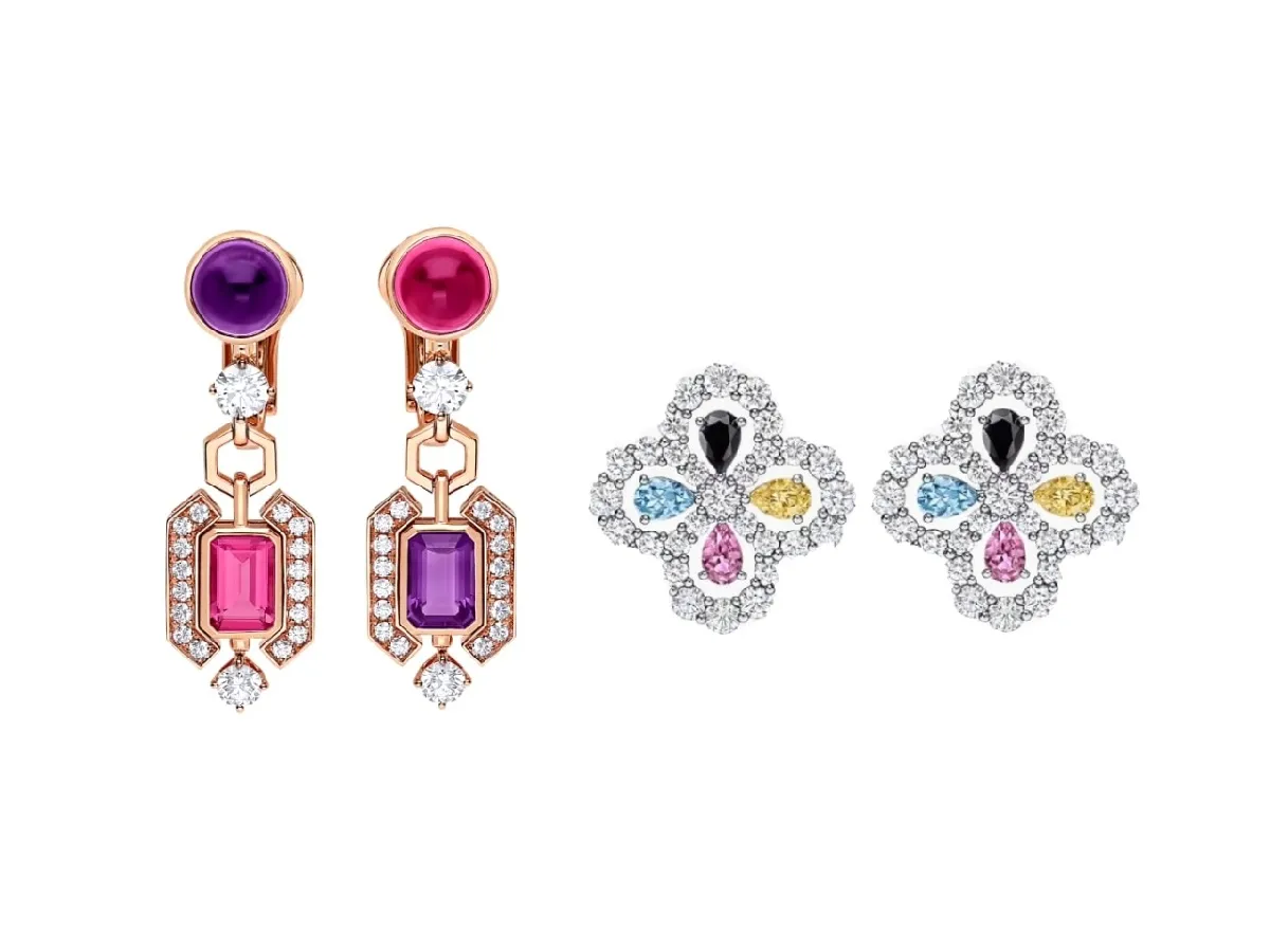 موديلات أقراط متعددة الألوان تمنحك الأنتعاش والبهجة لصيف 2023