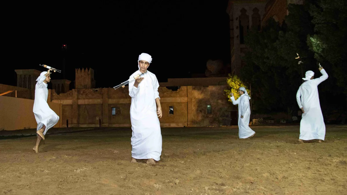 بطولة فزاع لليولة- الصورة من مركز حمدان بن محمد لإحياء التراث 