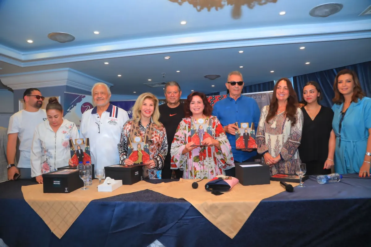 إلهام شاهين في ندوة تكريمها - الصورة من المركز الإعلامي للمهرجان