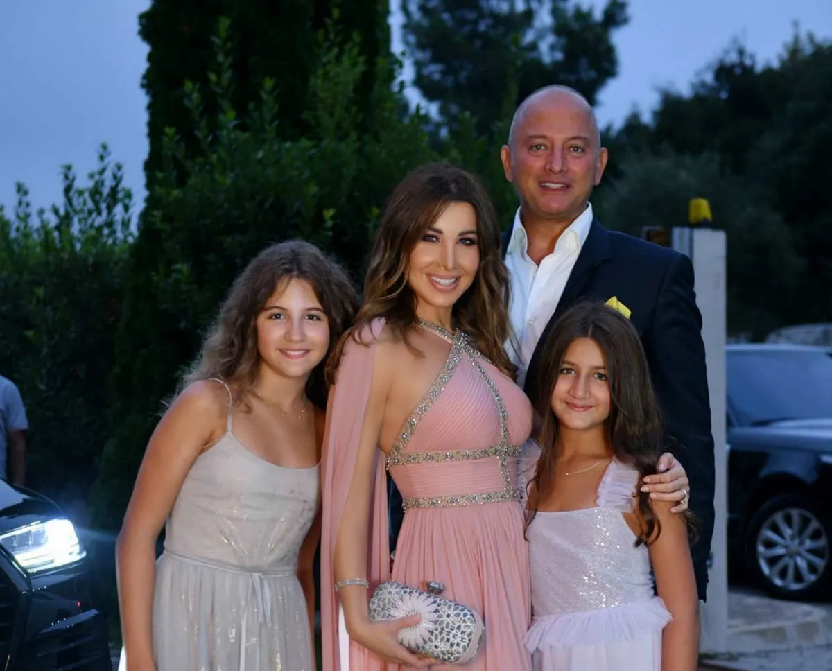 أسرة نانسي عجرم - الصورة من حسابها على انستغرام