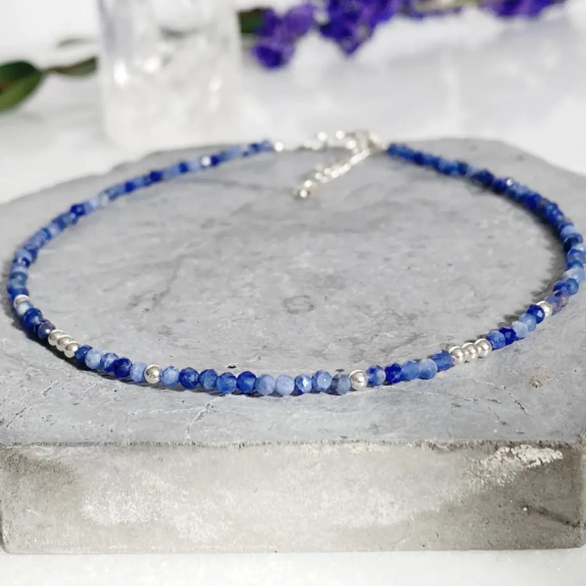 خلخال  Blue Sodalite من Earth and Elements Jewellery
