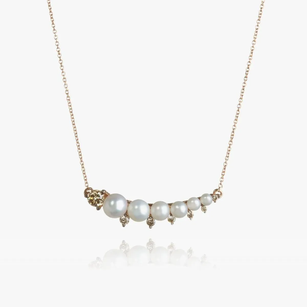 قلادة Diamonds & Pearls من أنوشكا Annoushka 