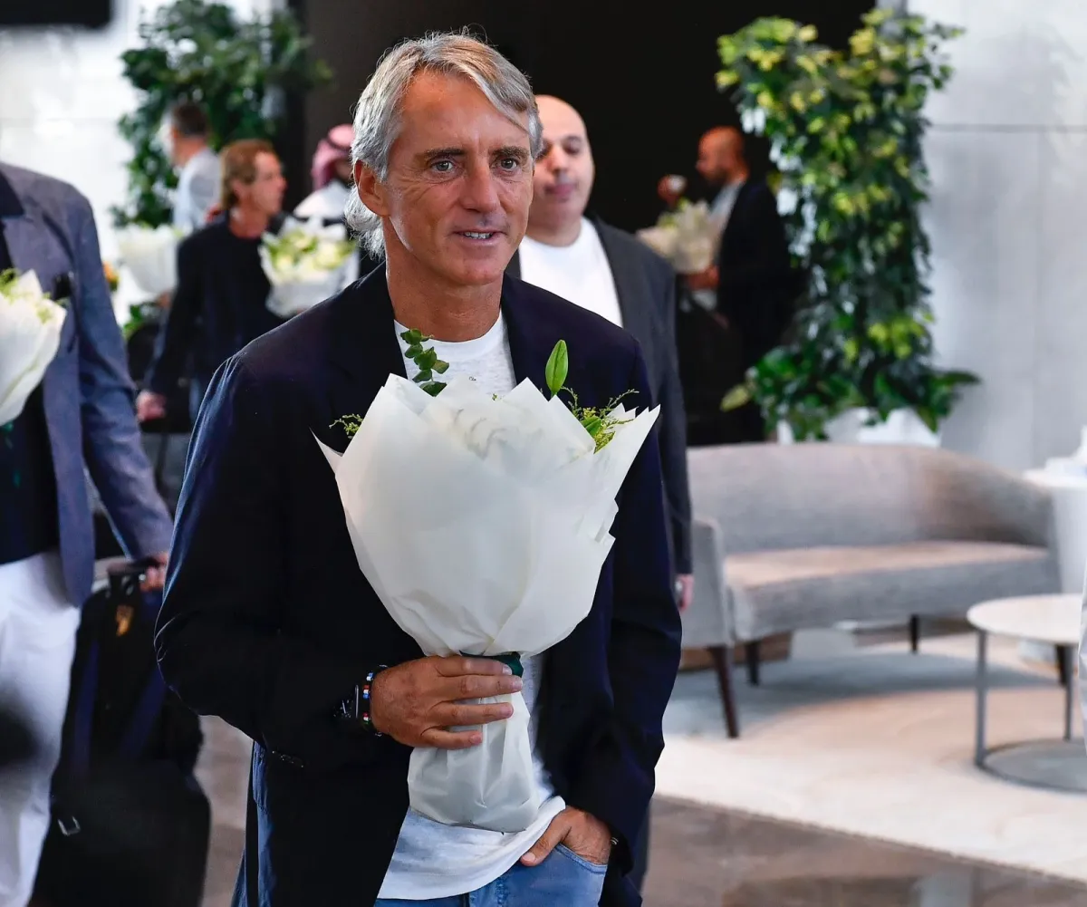 مدرب المنتخب السعودي روبرتو مانشيني