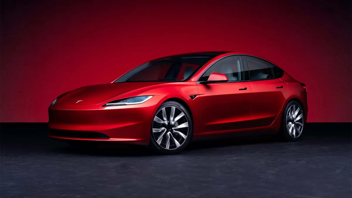 سيارة Tesla model 3 2023 الكهربائية