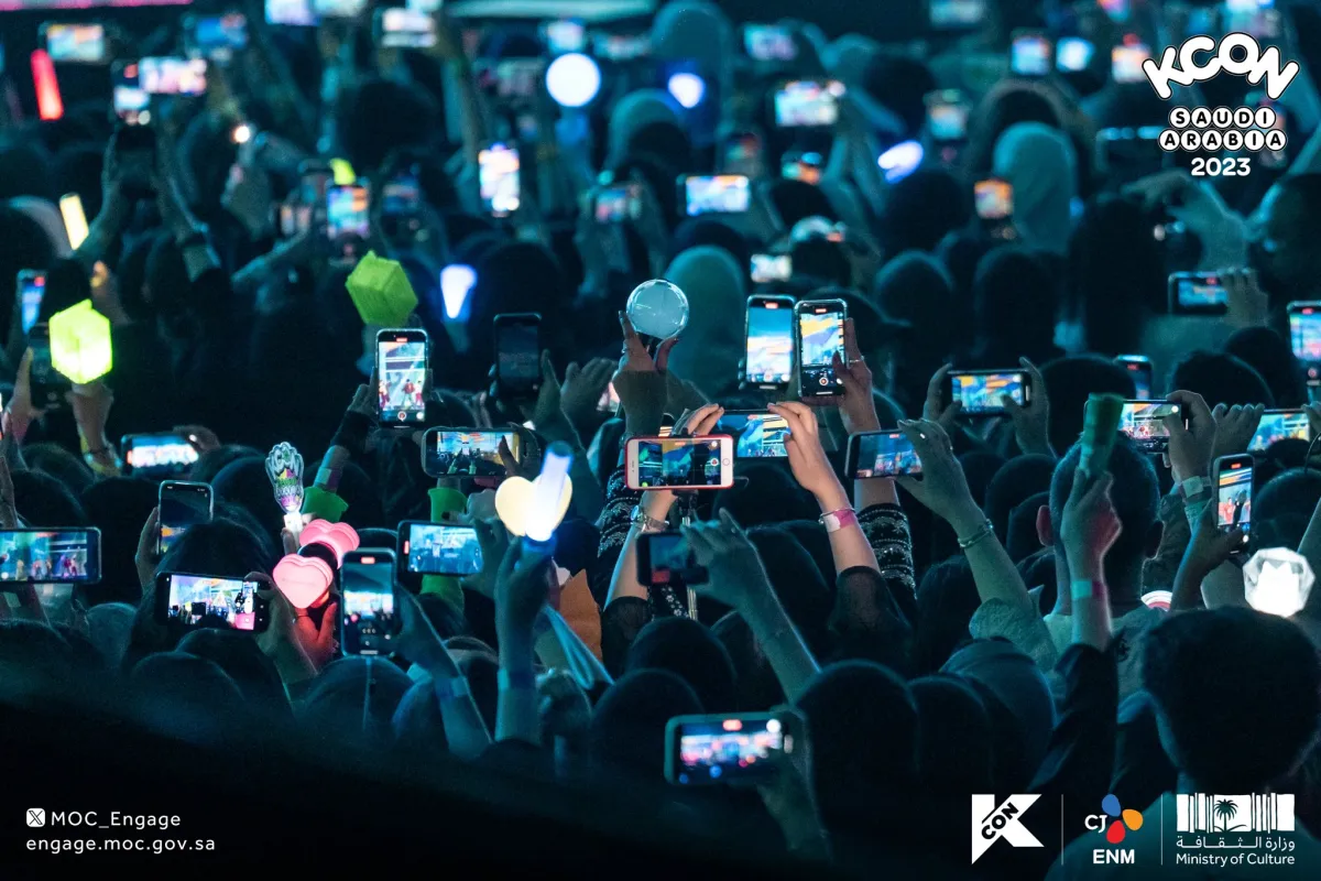 حضور المهرجان. الصورة من حساب الفعاليات الثقافية على منصة x