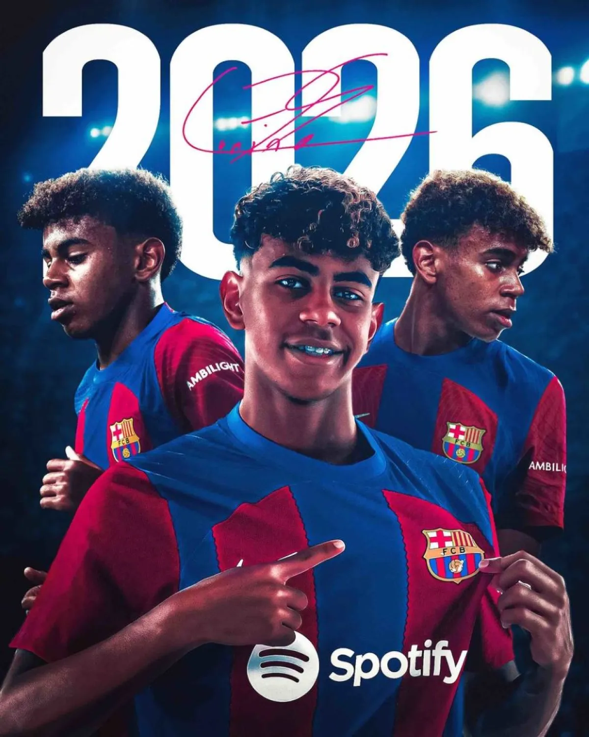 يامال لاعب برشلونة يدخل تاريخ الدوري الإسباني