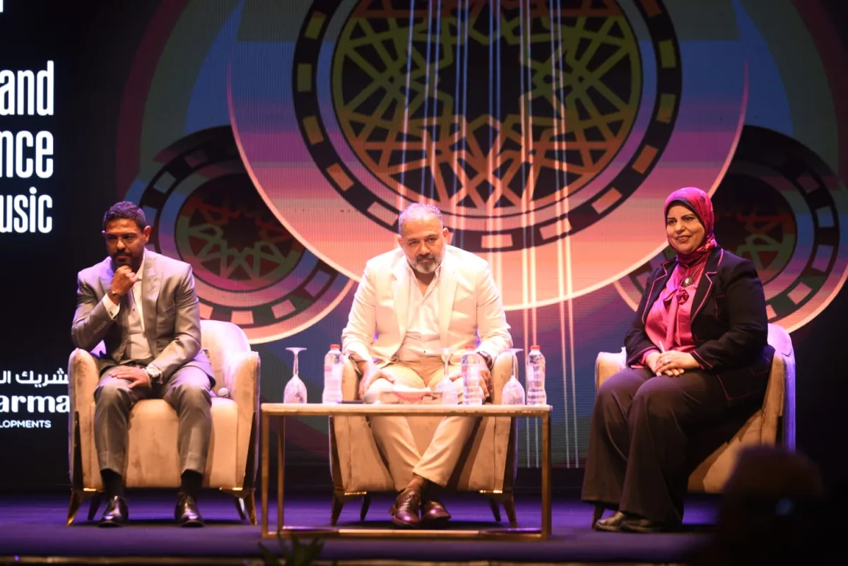 المؤتمر الصحفي لمهرجان الموسيقى العربية - الصورة  خاصة لسيدتي : تصوير محمد عربي