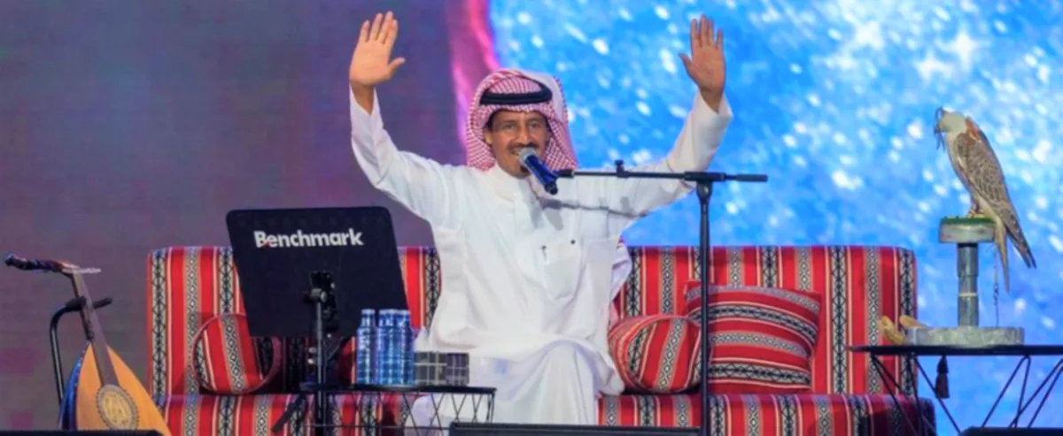 خالد عبد الرحمن -الصورة من حساب بنش مارك على الانستغرام