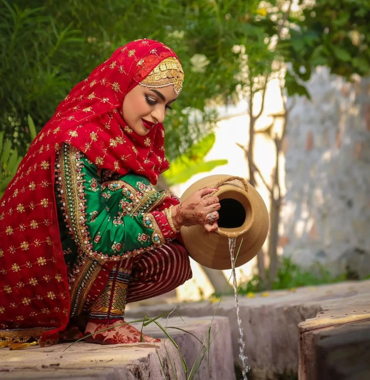 بلقيس البلوشي- الصورة من حسابها على الانستغرام