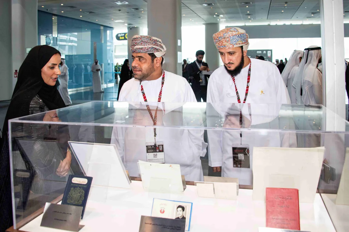 كونجرس المجلس الدولي للأرشيف في أبوظبي 2023- الصورة من مركز حمدان بن محمد لإحياء التراث 