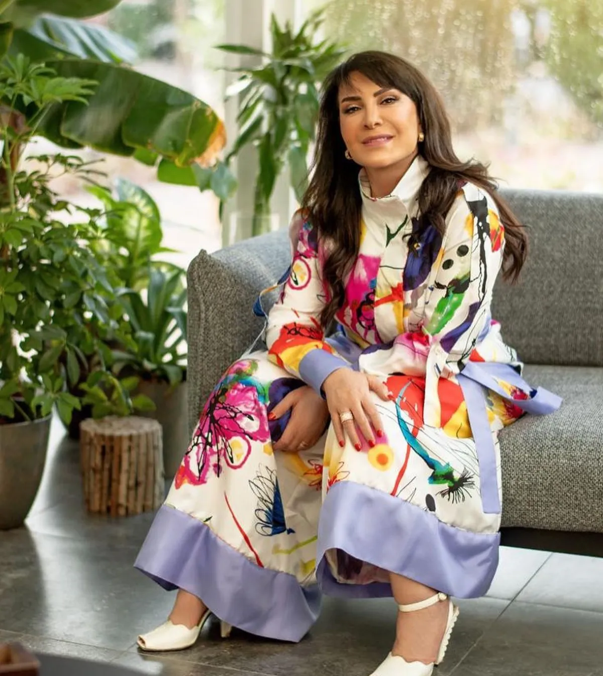 هدى  حسين-الصورة من حسابها  على الانستغرام