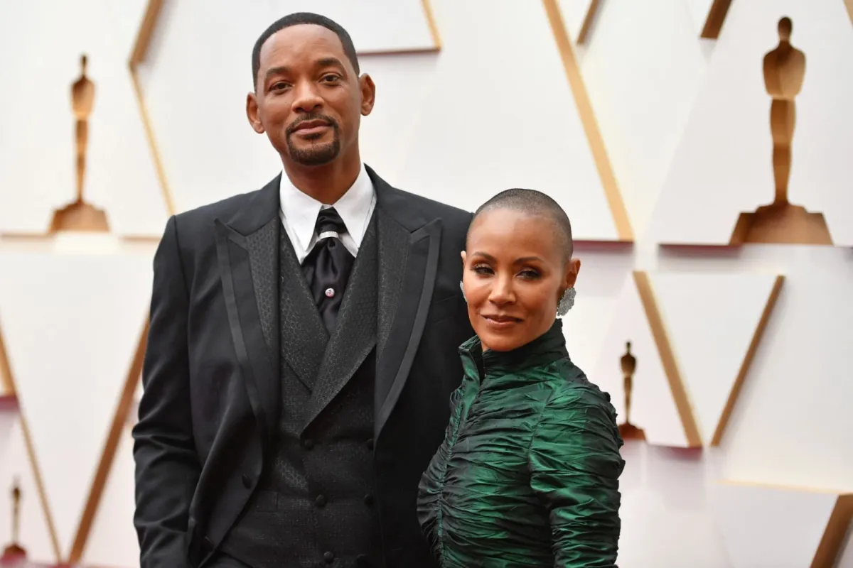ويل سميث وجادا بينيكيت سميث (Will Smith and Jada Pinkett Smith). مصدر الصورة: Angela WEISS / AFP