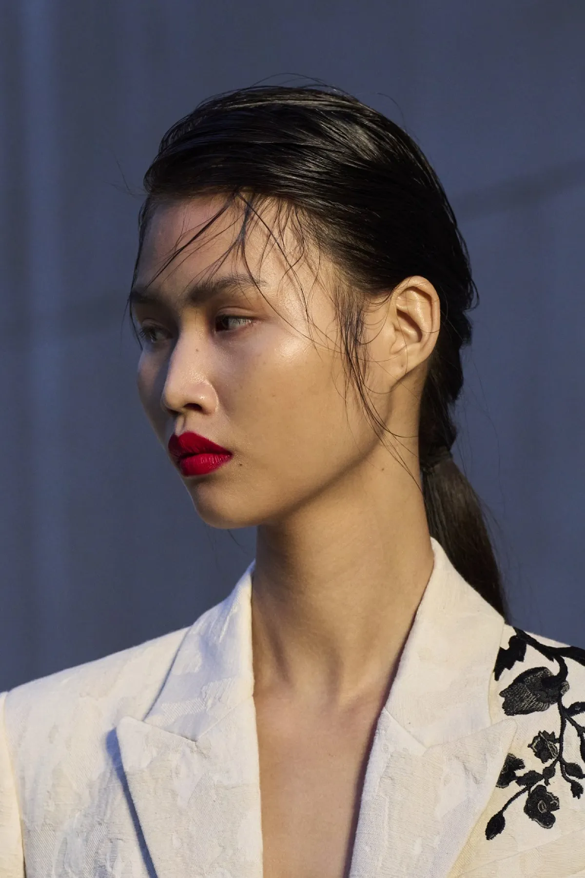 تسريحة ذيل الحصان المضفرة