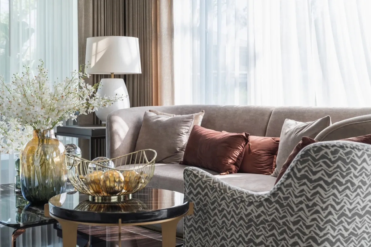 ديكور صالة الاستقبال