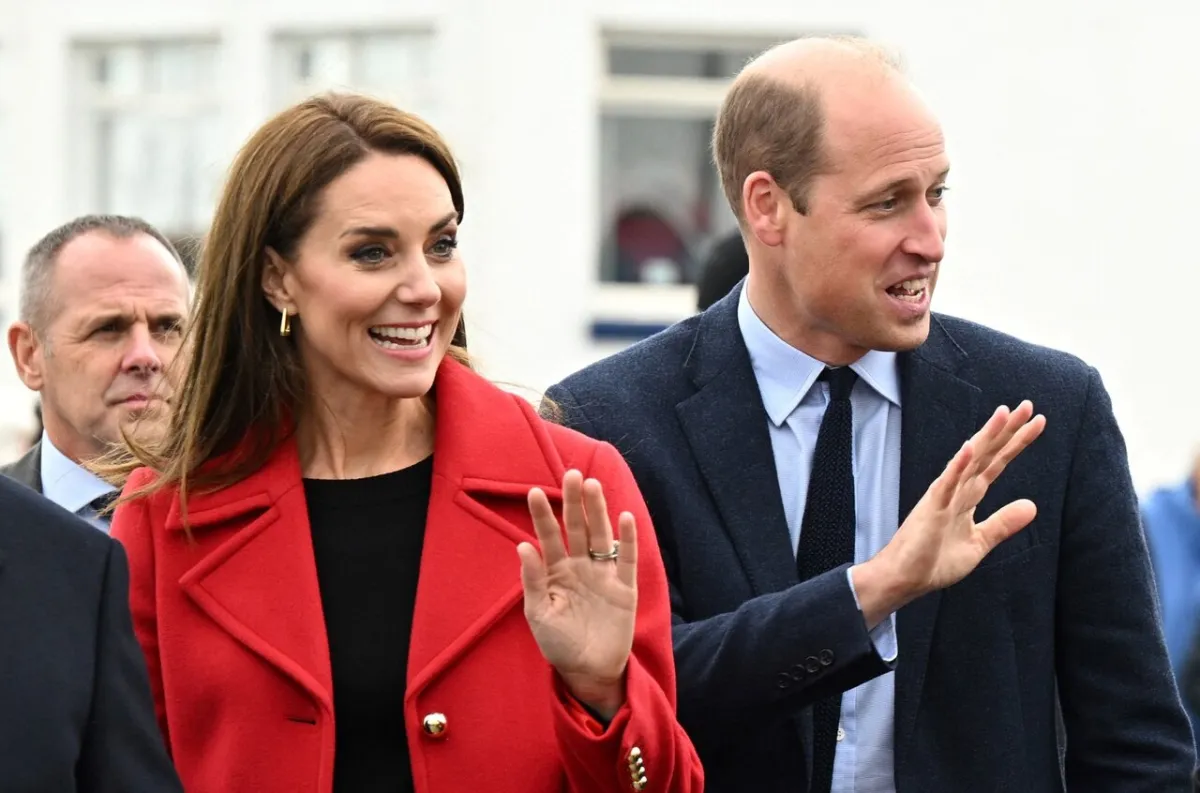 كيت ميدلتون والأمير ويليام Prince William and Kate Middleton (مصدر الصورة:  Paul ELLIS / POOL / AFP)