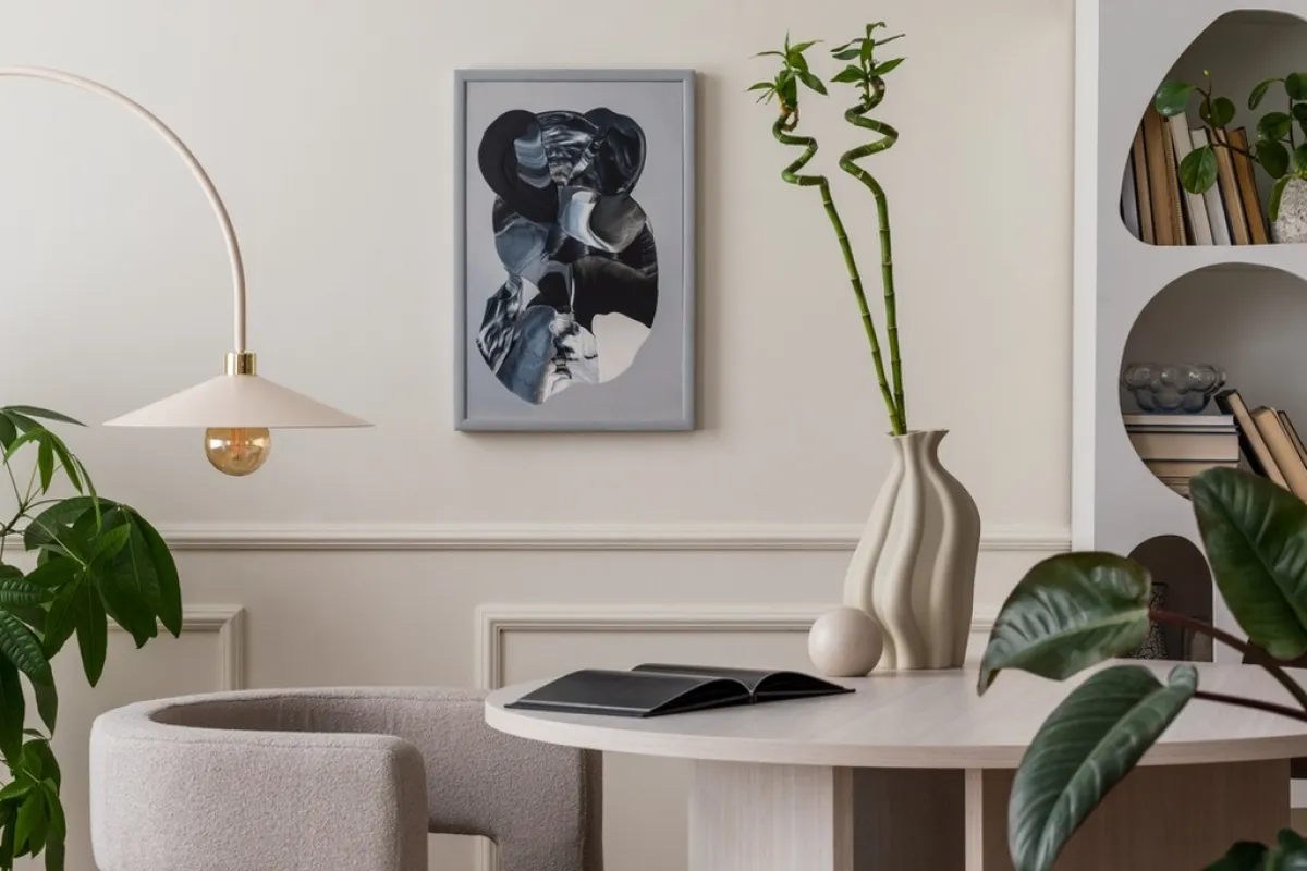  الشكل الدائري، في الديكور "المودرن"، يرتبط بالاكتمال والطاقة والفرح والسلام والأنوثة