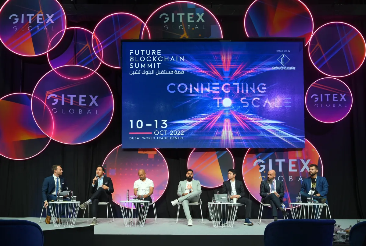انطلاق "قمة مستقبل البلوك تشين 2023" في دبي هاربر. الصورة من wam
