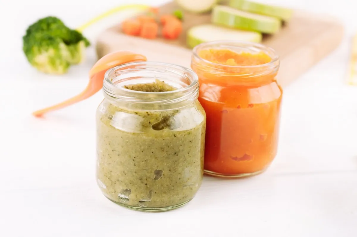 صورة لأنواع من الأطعمة المطحونة