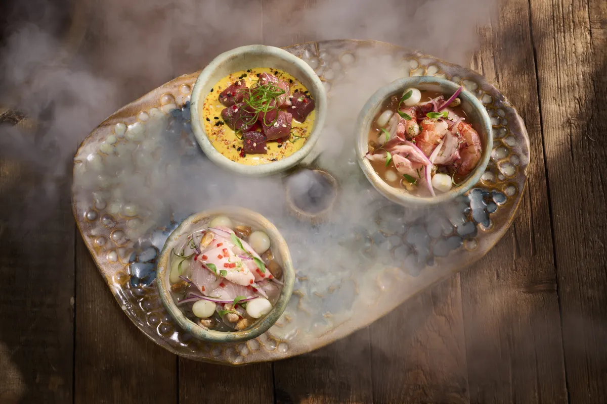 صورة لأطباق من البيرو