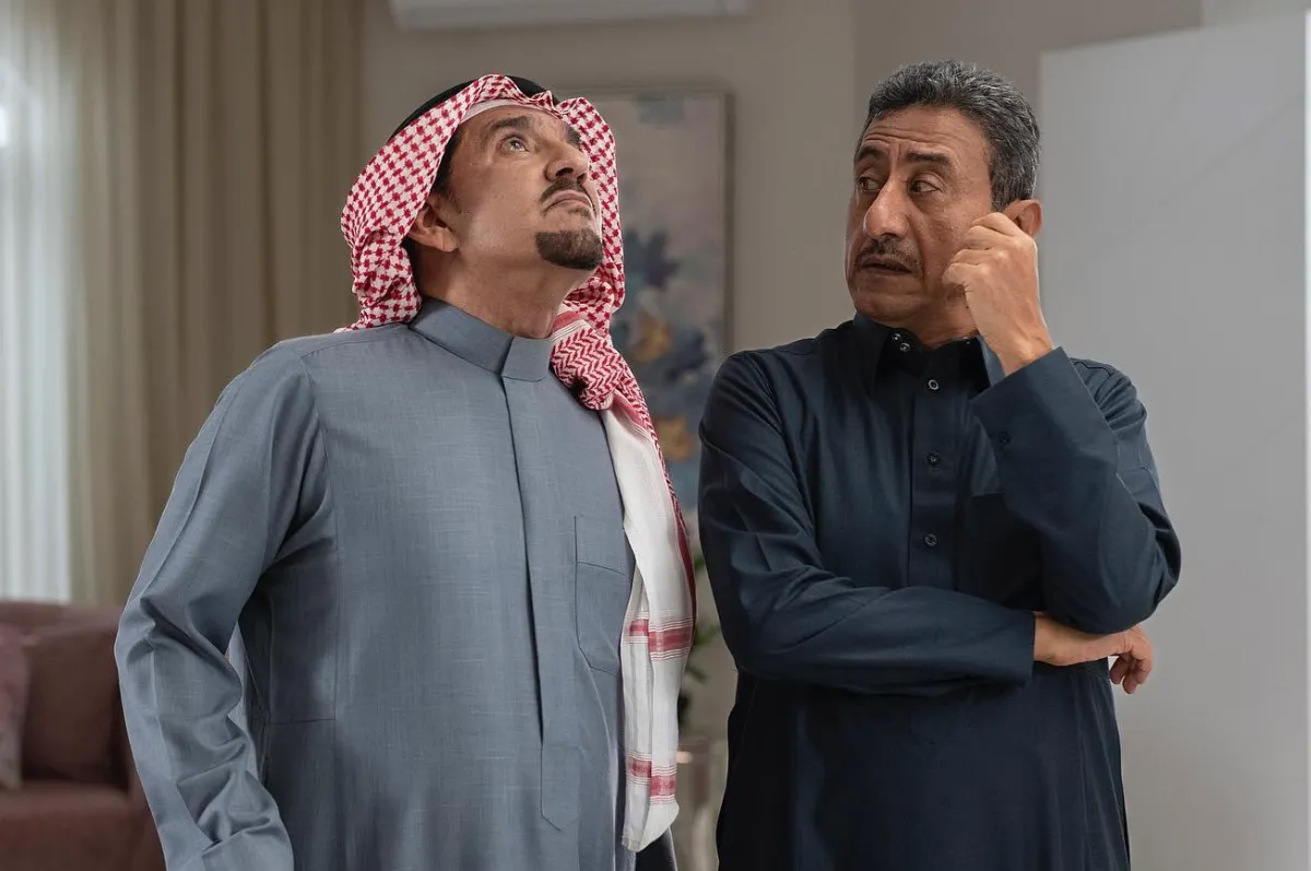 ناصر القصبي وعبد الله السدحان الصورة من  حساب المصور سامي الرويسان على الانستغر ام