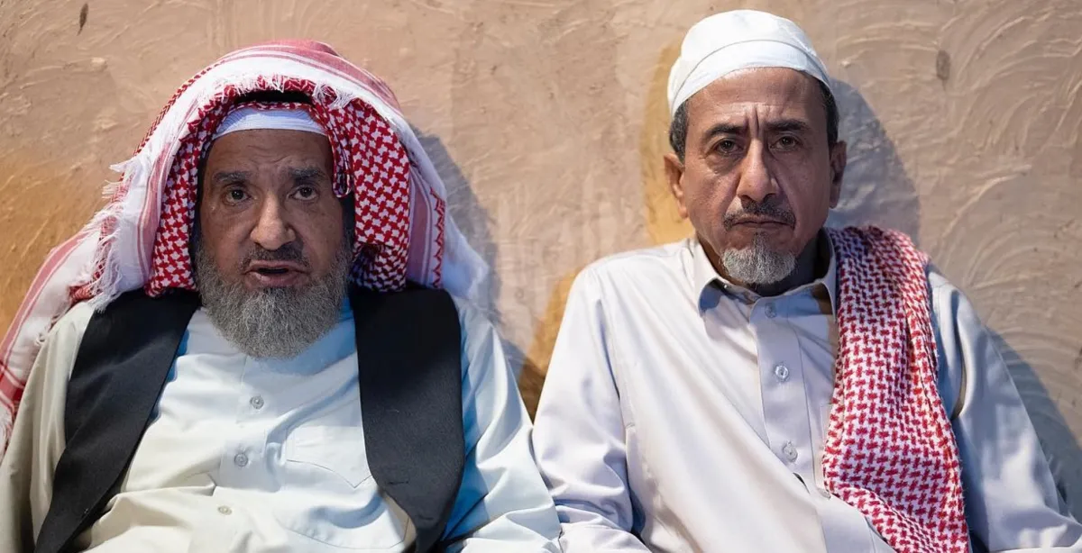 ناصر القصبي وعبد الله السدحان الصورة من حساب المصور سامي الرويسان على الانستغرام