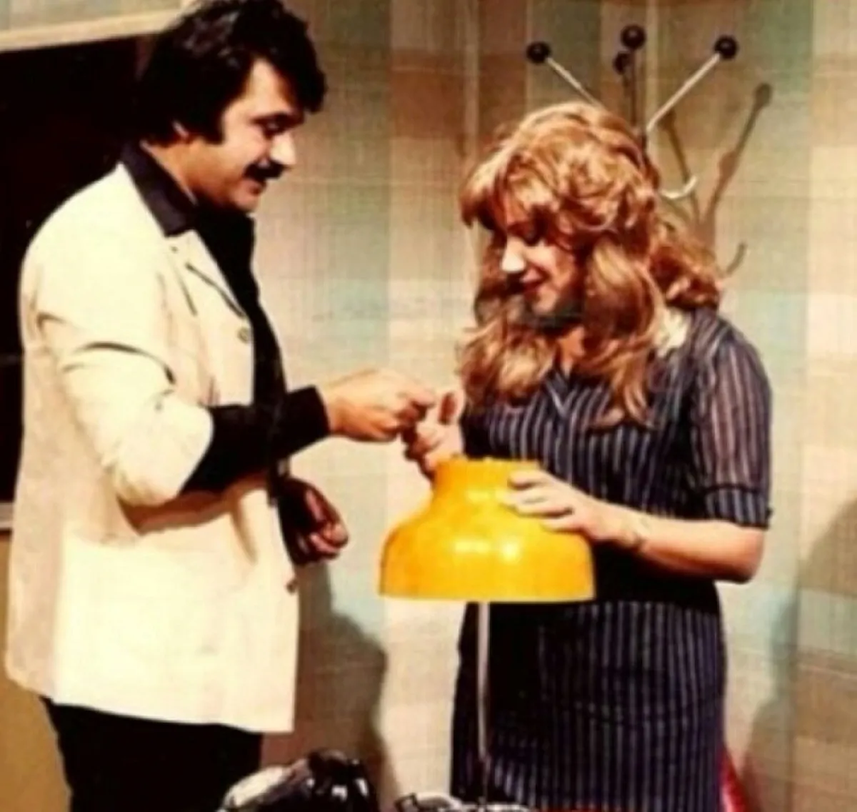 عبد الحسين عبد الرضا و سعاد عبدالله -الصورة من حسابه على الانستغرام