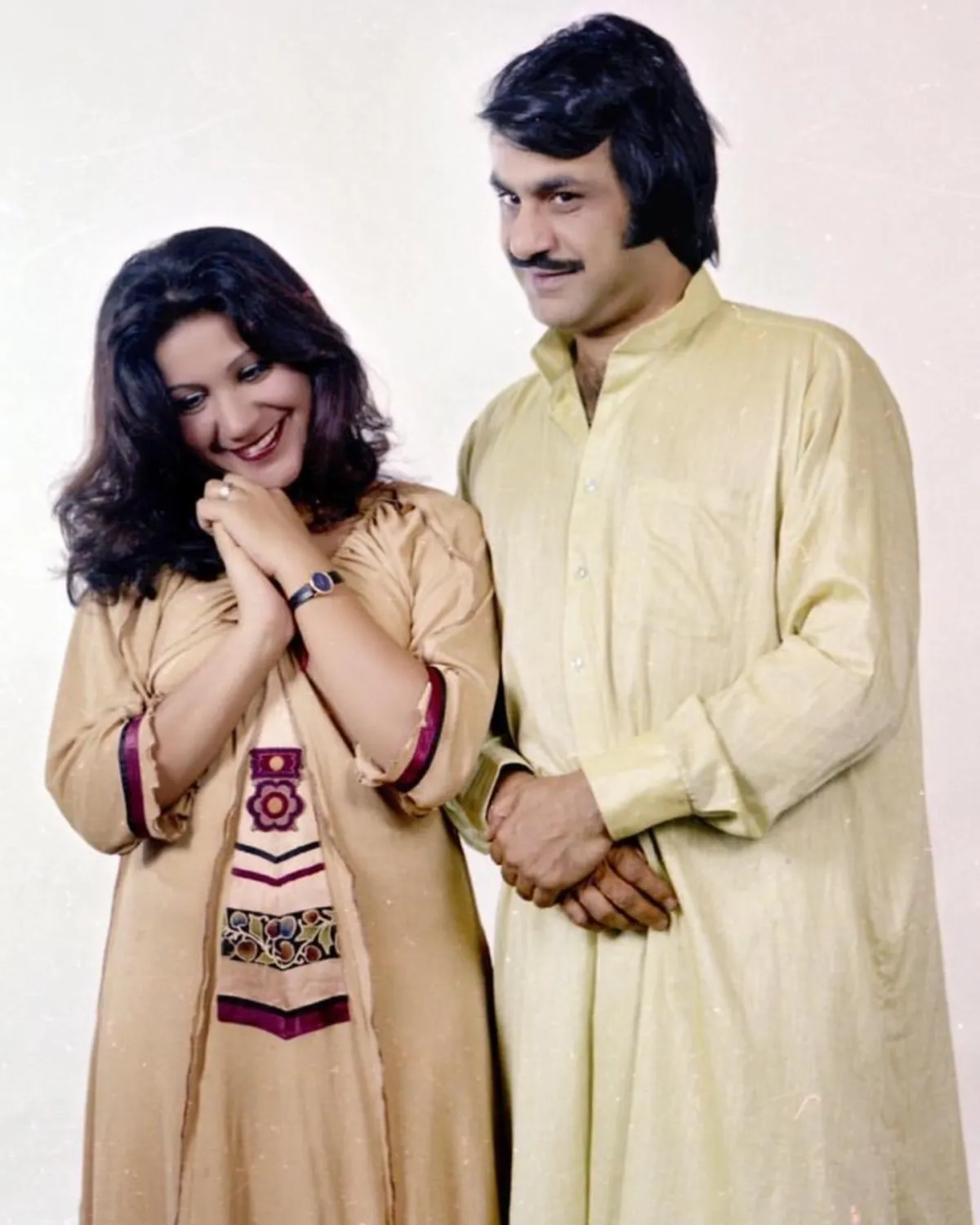 عبد الحسين عبد الرضا  وسعاد عبدالله -الصورة من حسابه على الانستغرام