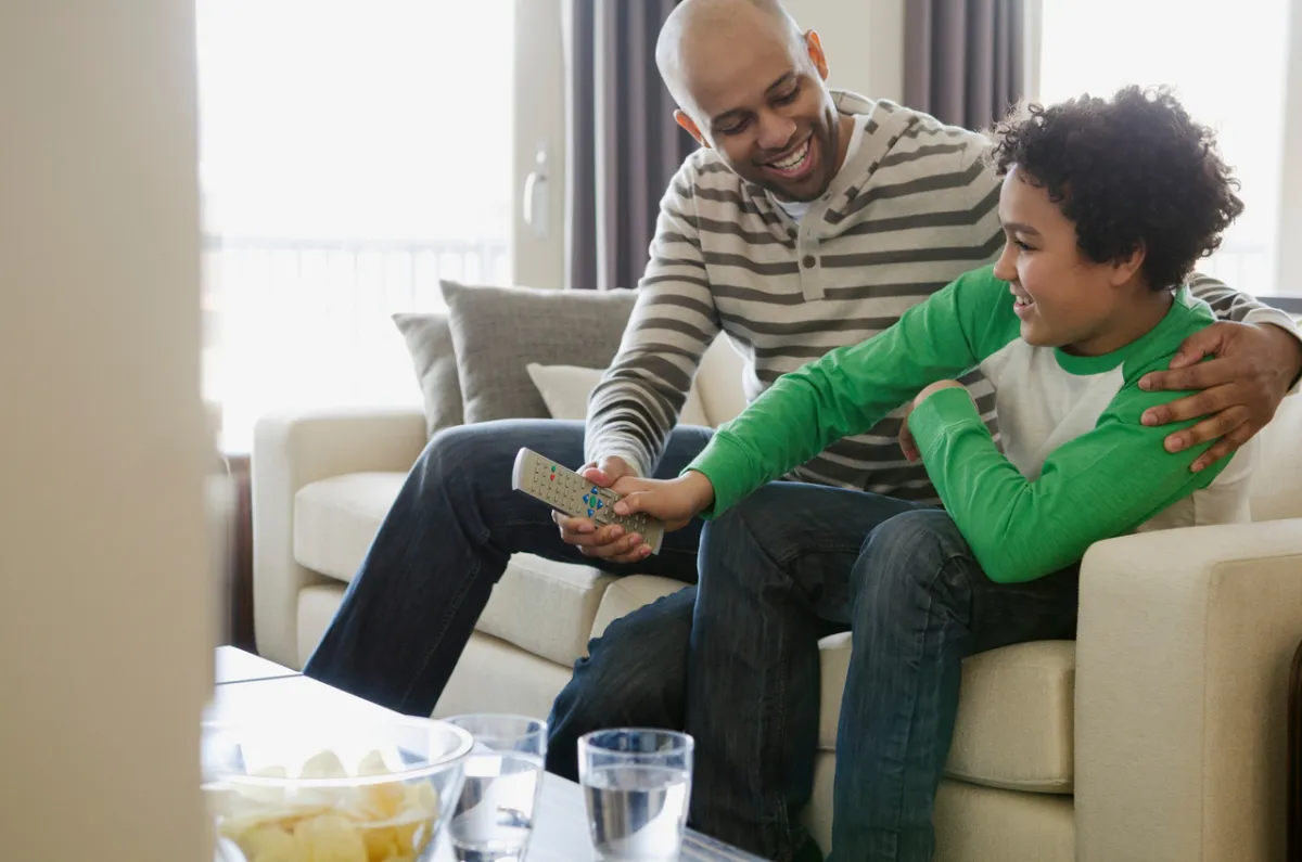 صورة أب وابنه