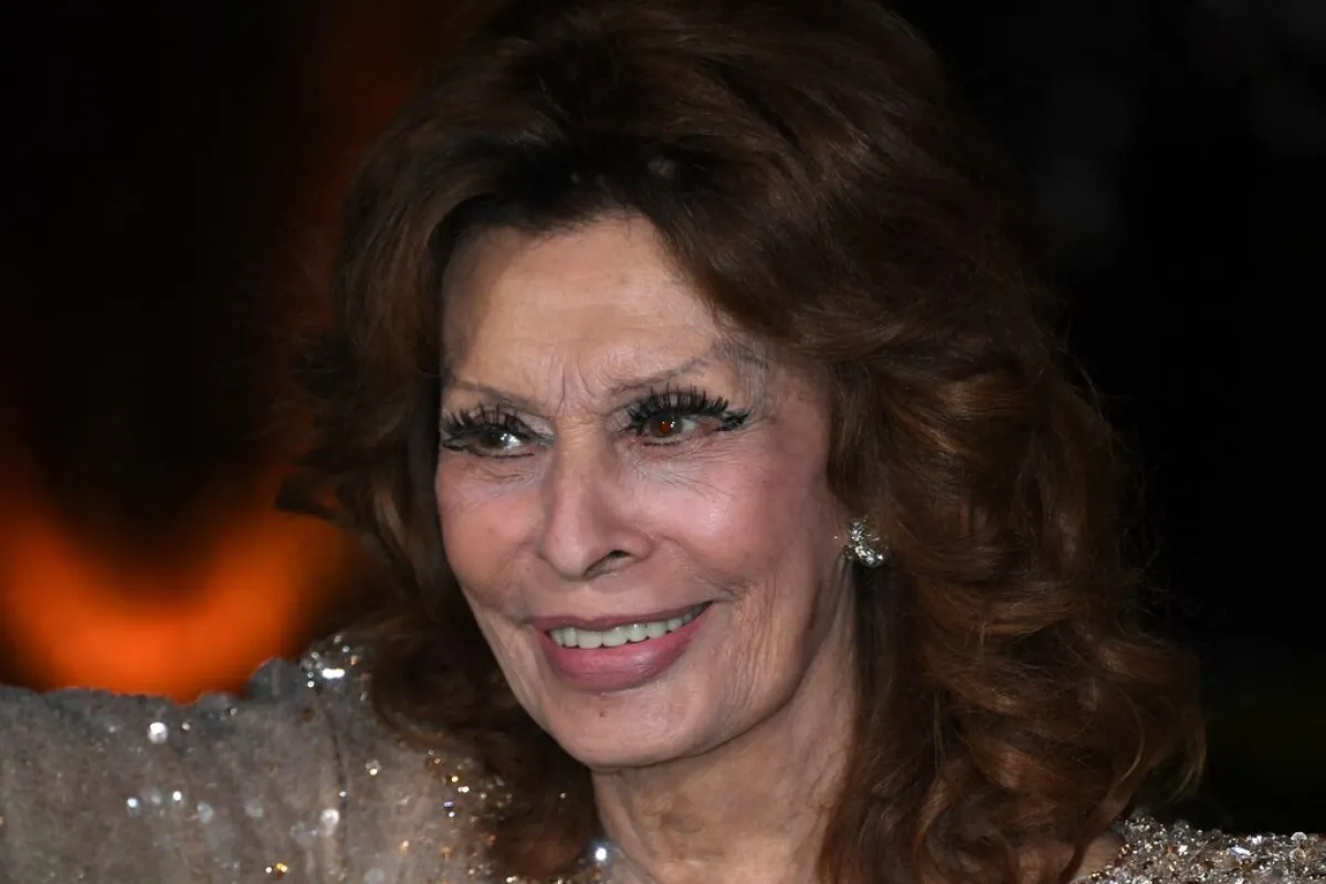 صوفيا لورين  Sophia Loren (مصدر الصورة: Valerie MACON / AFP)