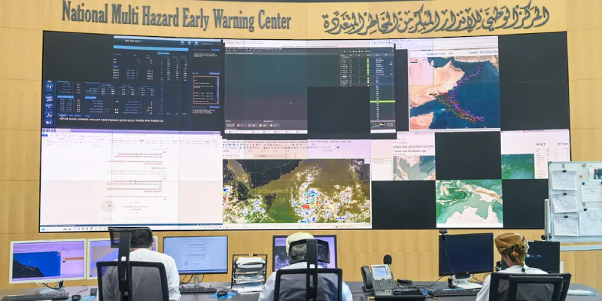 زلزال بقوة 5.1 درجات في خليج عمان. الصورة من وكالة الأنباء العمانية