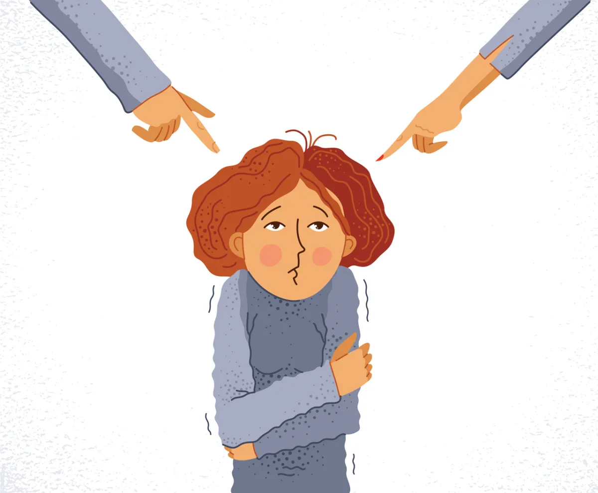 صورة التنمر على فتاة