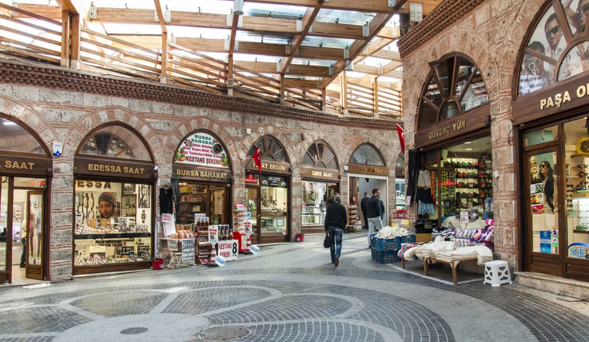 لقطة في بورصة غراند بازار 