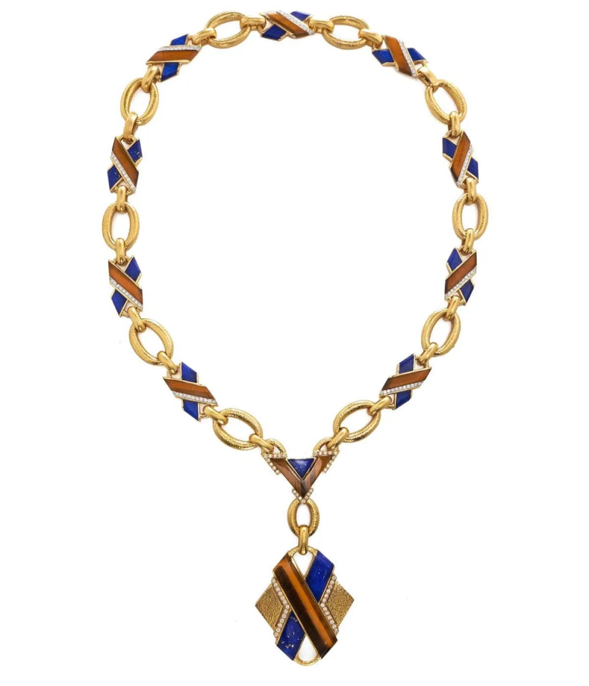 قلادة 'X' Necklace من ديفيد ويب David webb 
