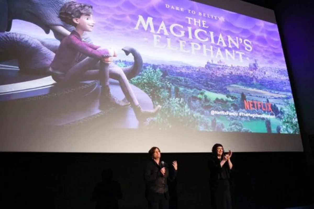 منتجة ومخرجة فيلم The Magician’s Elephant (مصدر الصورة: Rodin Eckenroth / GETTY IMAGES NORTH AMERICA / Getty Images via AFP)