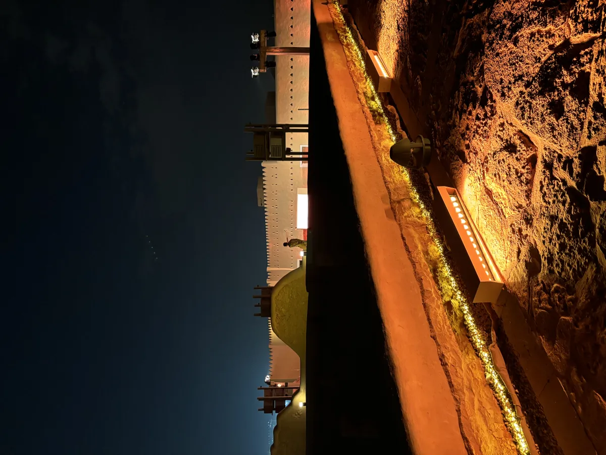 جانب من فعاليات "ملتقى العمارة التقليدية" في حي الطريف التاريخي بمنطقة الدرعية