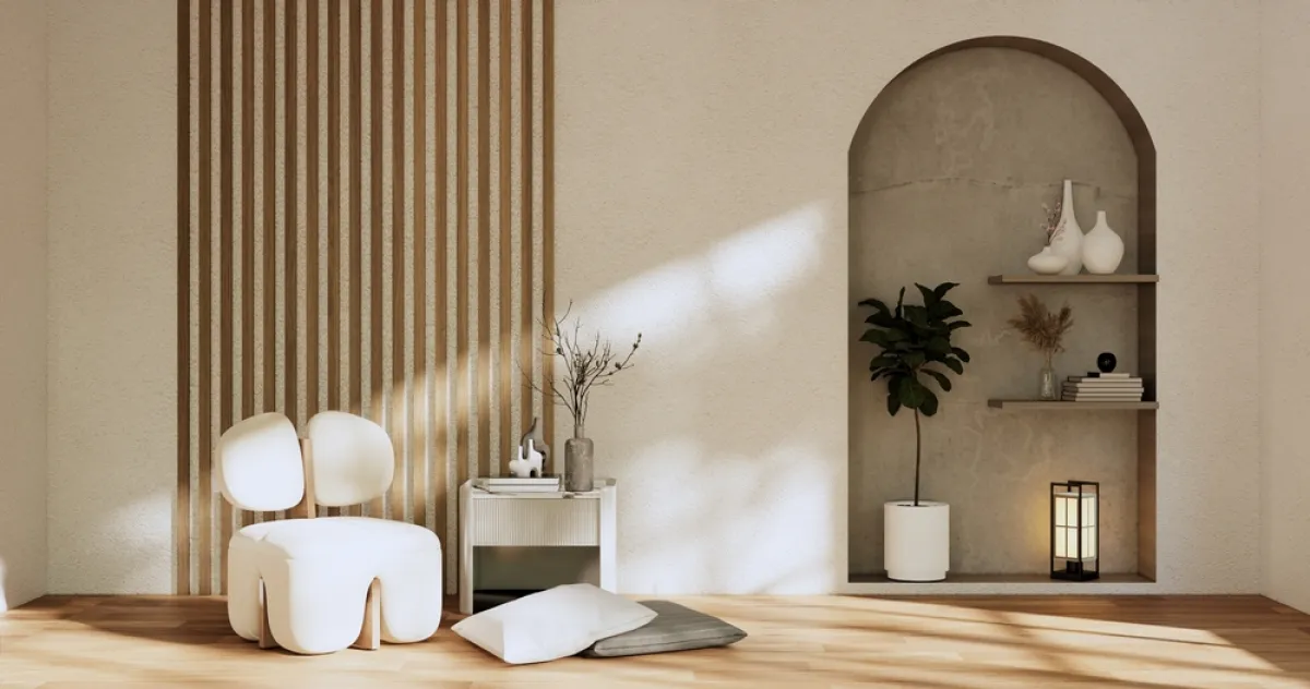 أسلوب الوابي سابي في الديكور الداخلي