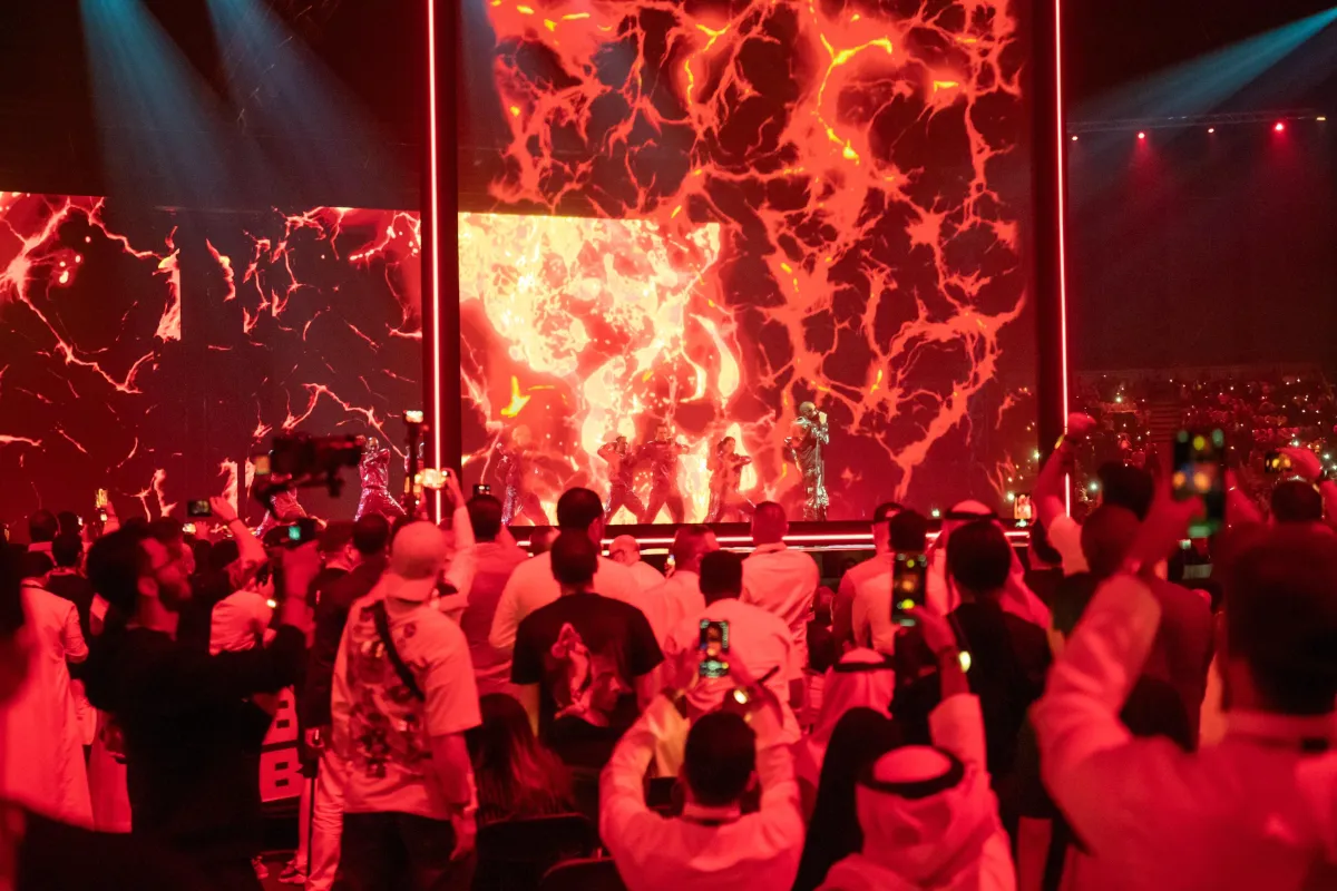 من افتتاح موسم الرياض