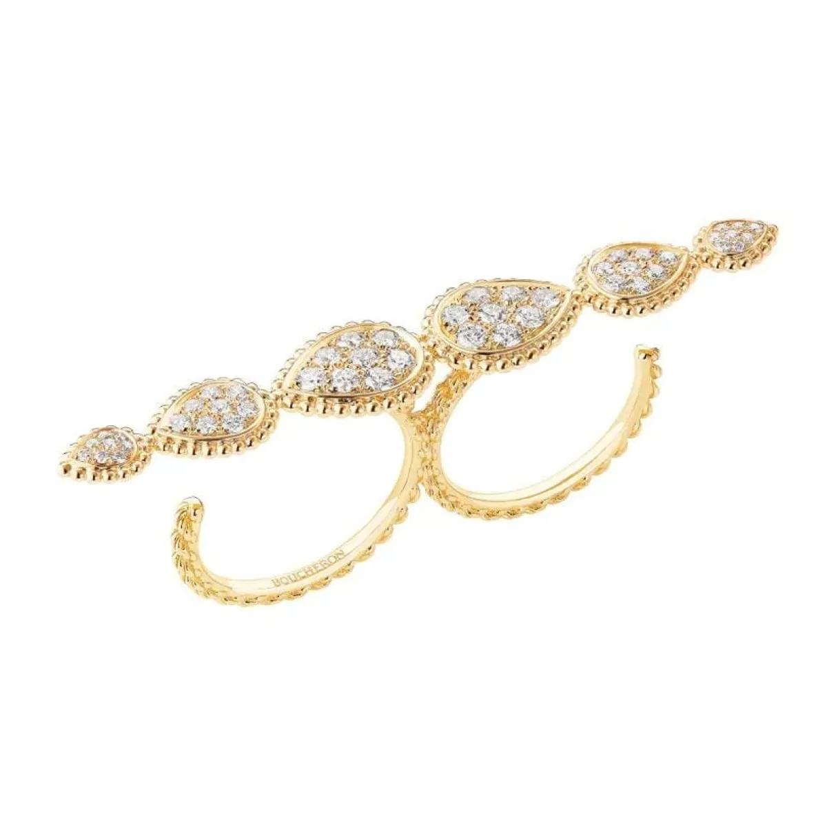 خاتم two-finger serpent bohème من بوشرون Boucheron 