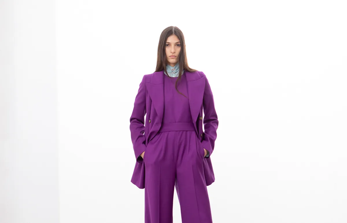  موديلات جمبسوت  للمحجبات من روشاس Rochas (الصورة من موقع Launchmetrics/Spotlight ©) 