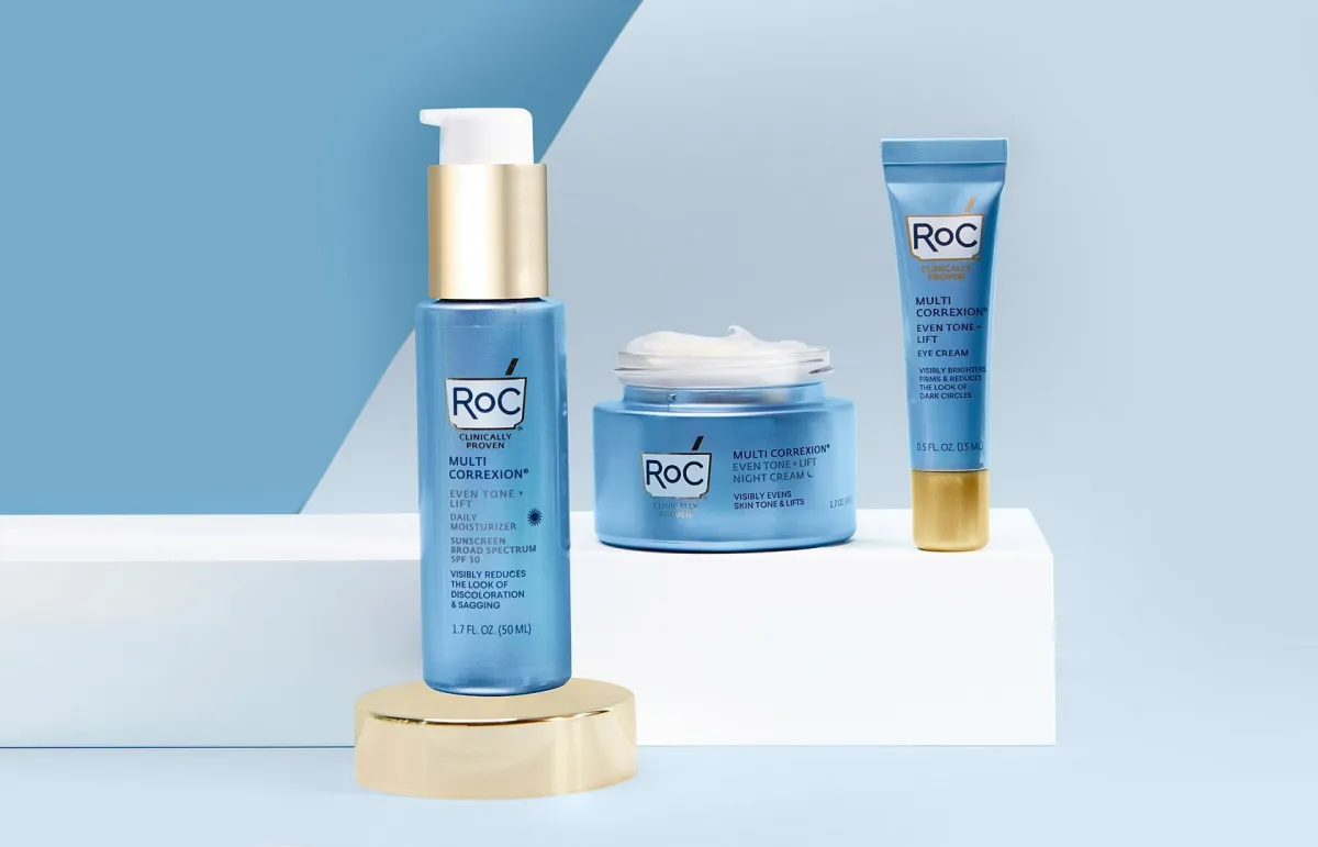  مجموعة ايفين تون + ليفت الجديدة من RoC® 