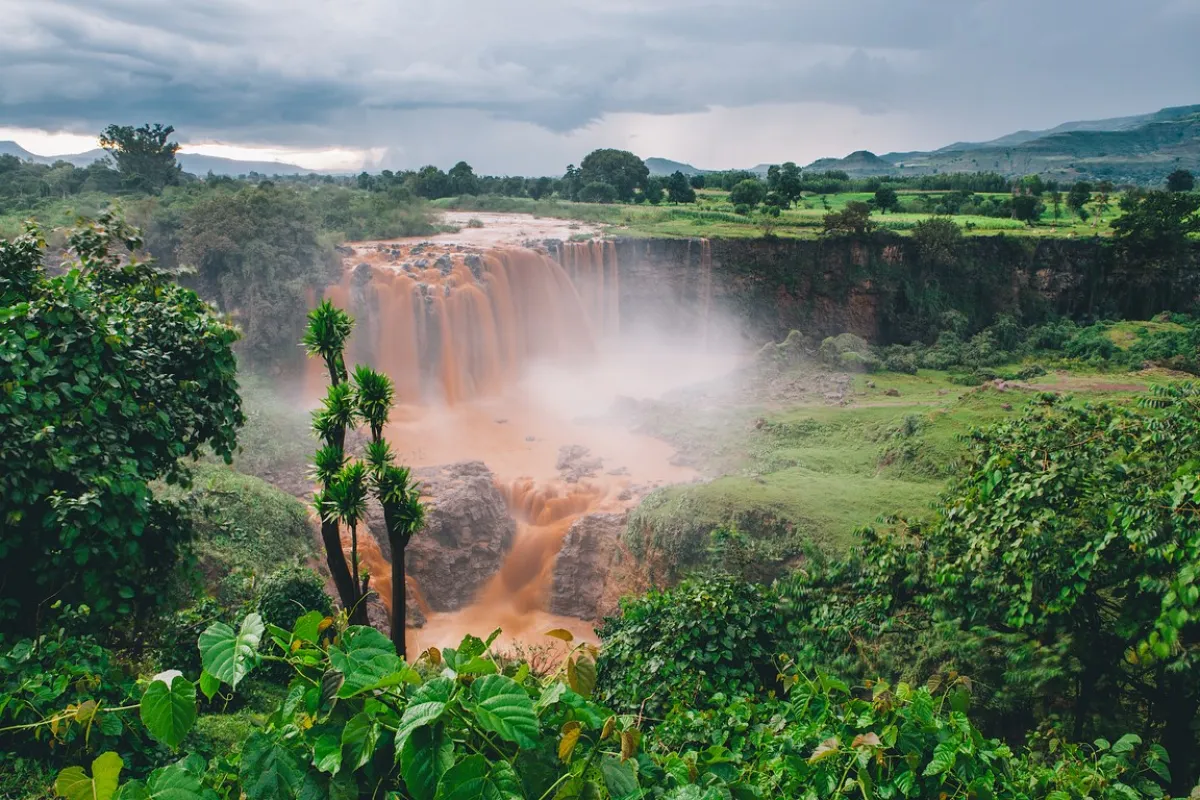 طبيعة أثيوبيا لافتة