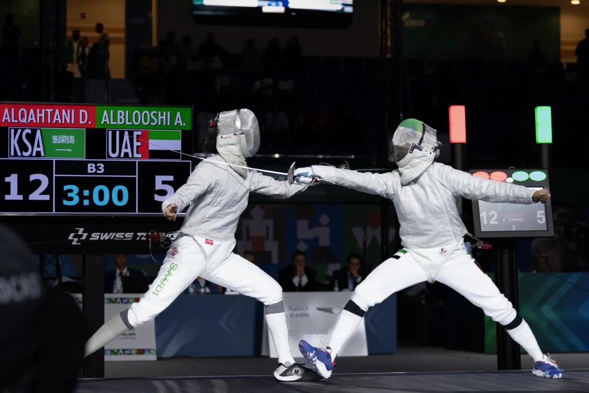 43 ميدالية من نصيب السعودية في منافسات اليوم الثامن لدورة الألعاب العالمية القتالية - الصورة من حساب اللجنة الأولمبية والبارالمبية السعودية على إكس