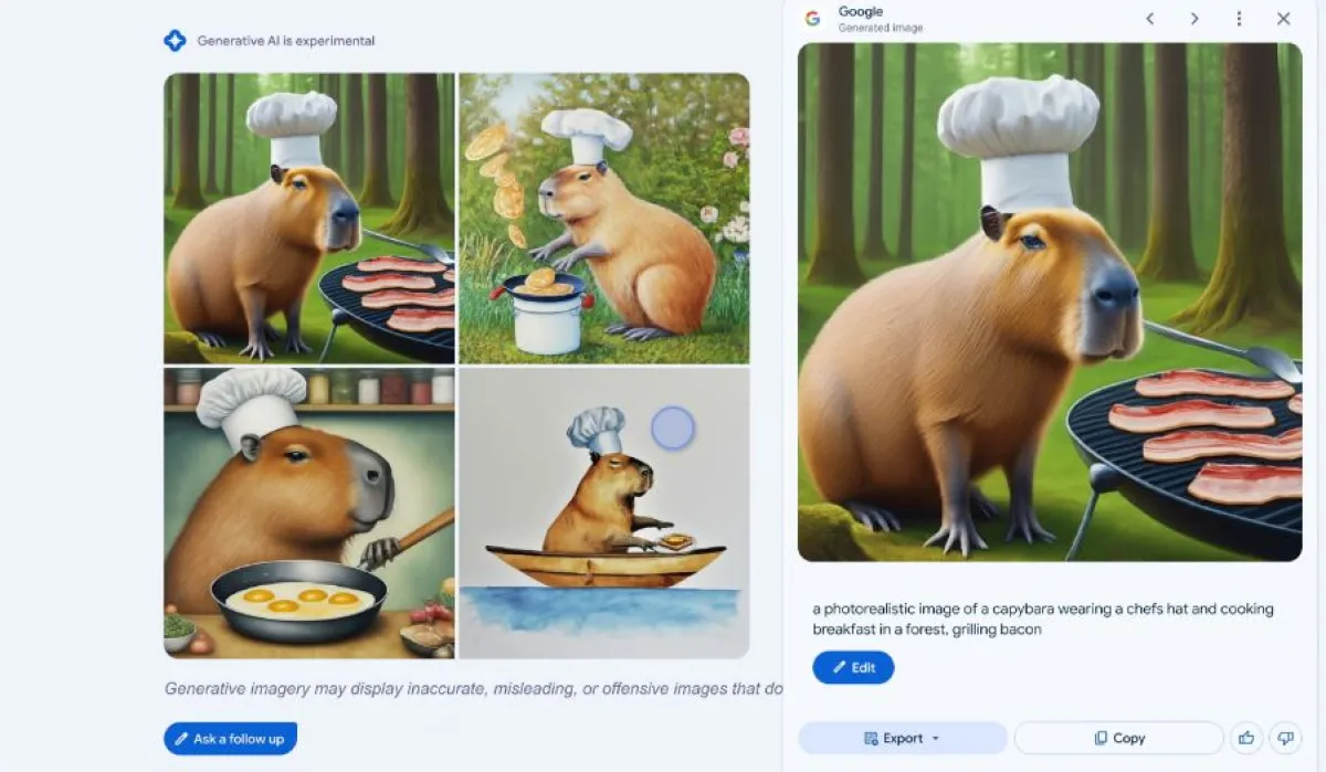 محرك بحث جوجل يدعم إنشاء الصور بالذكاء الاصطناعي - Credits to blog.google