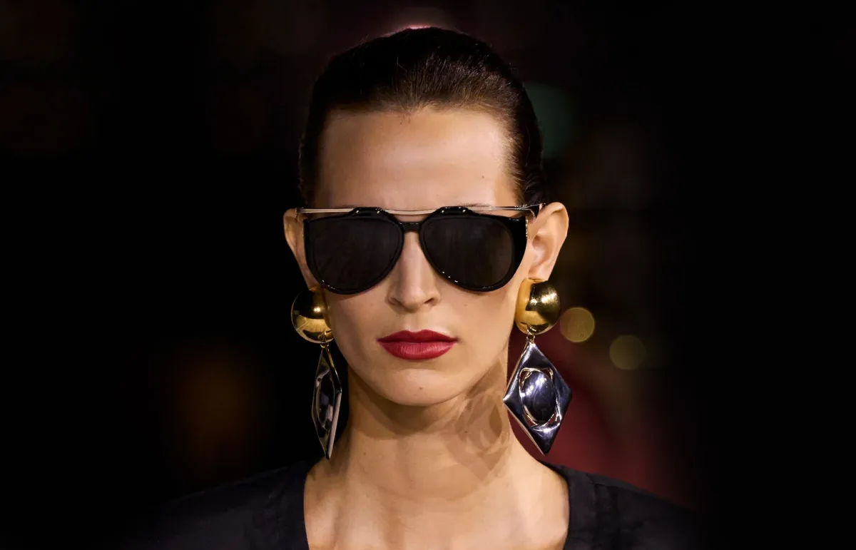 نظارة من ماركة Saint Laurent - الصورة من Launchmetrics/Spotlight ©