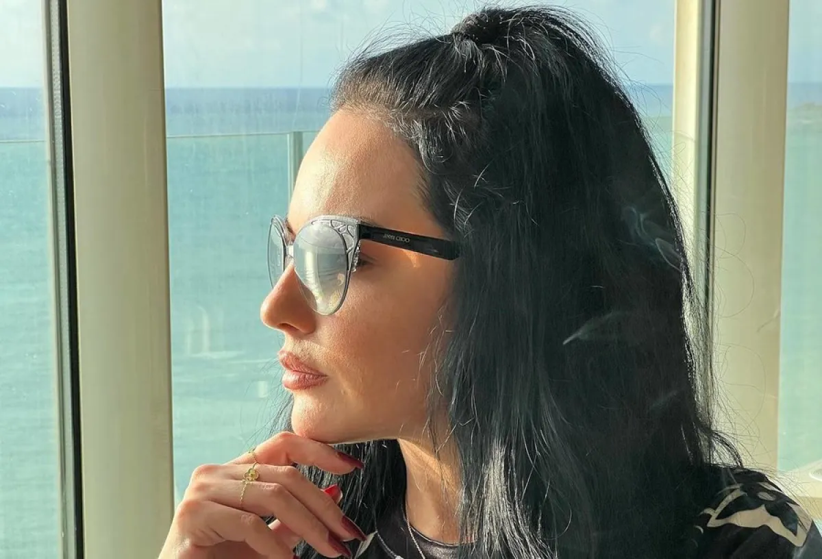 صفاء سلطان - الصورة من حسابها على فيسبوك