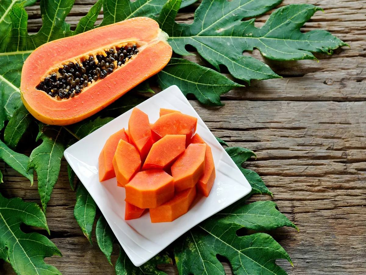 صورة لفاكهة البابايا