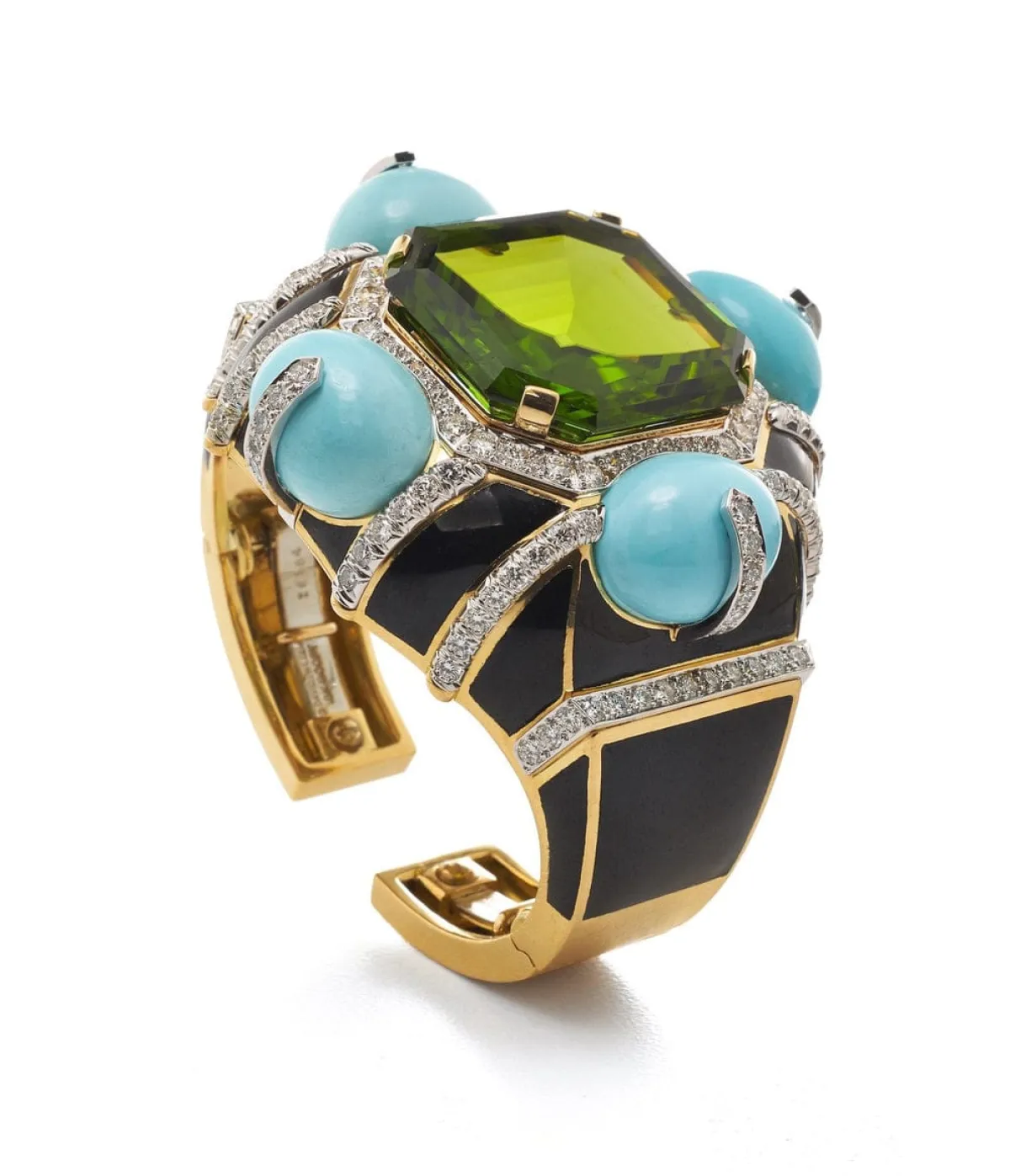 سوار Chromatic Cuff من ديفيد ويب David webb 